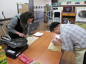 도움반 3월요리활동(김치찌개)