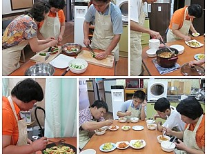 9월 도움반 요리활동(김치찌개)