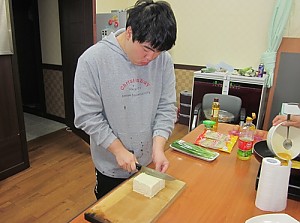 도움반 11월 요리활동(동탯국)