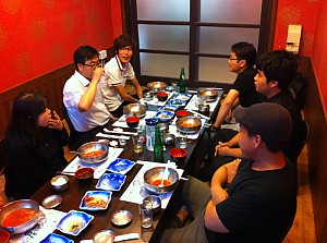 공익근무요원 소집해제에 따른 노고치하 자리 개최