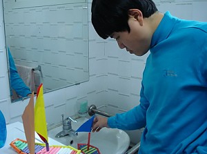 방과 후 교실 미술활동(수수깡 배 만들기) - 3/30