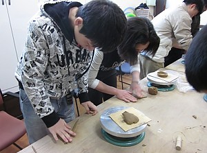 도움반 도자기 수업