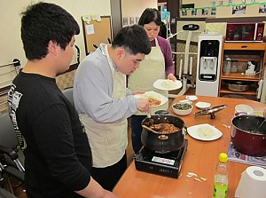 도움반 4월요리활동-오징어덮밥