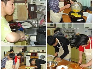 도움반 5월 요리활동(잔치국수)