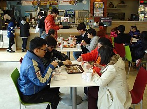 자립반 일상생활훈련 (페스트 푸드점 이용)