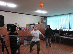 도움반 체육활동(실내배구)