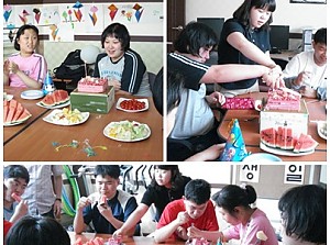 방과후 교실 - 생일행사(유리나) 5/28