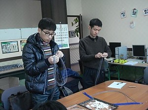 자립반 작업활동(커넥터 부품 조립)