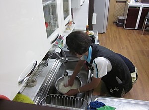 도움반 9월요리활동(북엇국)