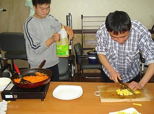 자립반 요리활동(떡만두국)