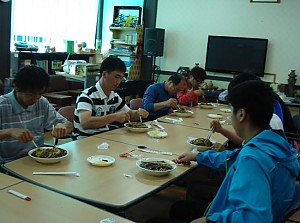 센터이용자 중식(자장면) 후원