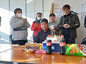 자립반 이용자 생일 파티
