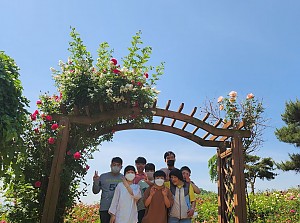 해냄반 장미동산 산책