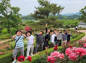 자립반 장미동산 산책