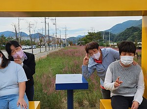 해냄반 신기핑크뮬리공원 산책