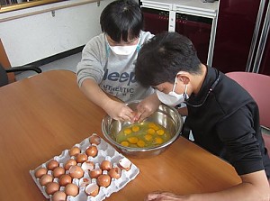 자립반 간식만들기