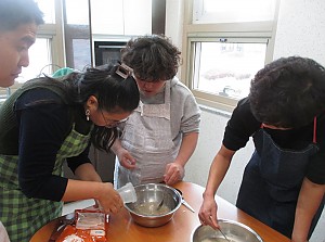 자립반 간식만들기