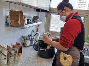 자립반 밑반찬 만들기