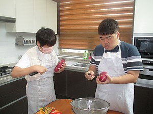 해냄반 간식만들기