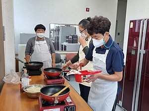 자립반 밑반찬만들기