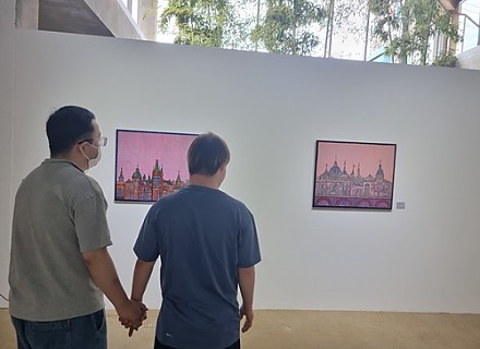 해냄반 문화여가지원 전시회 관람