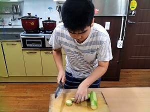 8월 도움반 요리활동