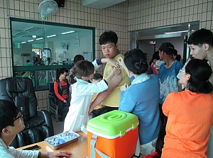 2014. 이용자 독감예방 접종 실시