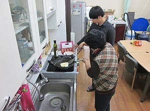 도움반 3월 요리활동(김치덮밥)