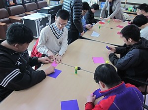 도움반 3월 종이접기