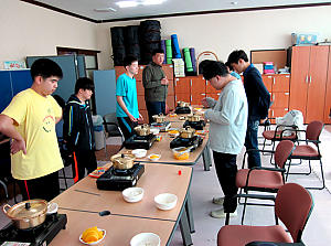 10월 도움반 일상생활훈련