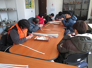 자립반 작업활동(커넥터조립) 실시