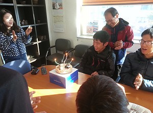 이용자(조은총씨) 생일행사