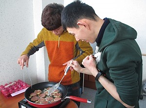 2016년 1월 자립반 요리활동