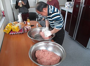 자립반 1월 간식만들기(불고기샌드위치)