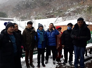 도움반 현장학습(눈썰매장)