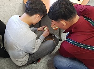 11월 도움반 요리활동 실시 (베어컨 야채 볶음밥)