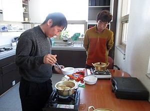 자립반 개별라면 끓이기