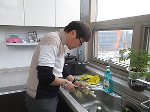 2월 자립반 두 번째 요리(오징어 덮밥)