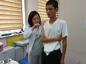 2017. 이용자 독감예방접종 실시하다