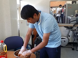 8월 자립반 요리활동(된장찌개)