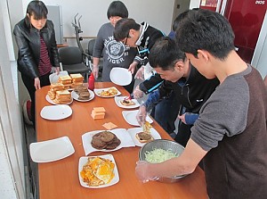 3월 자립반 간식만들기(샌드위치)