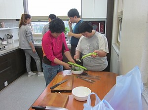 7월 도움반 요리활동(물냉면)