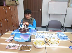 9월 도움반 생일파티(김은호씨)
