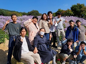 자립반 문희농원 개미취꽃